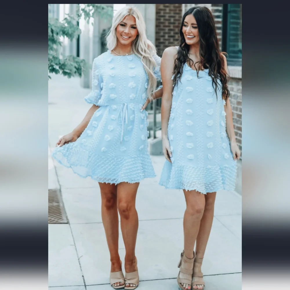 Swiss Dot Mini Dress - Picture 6 of 10